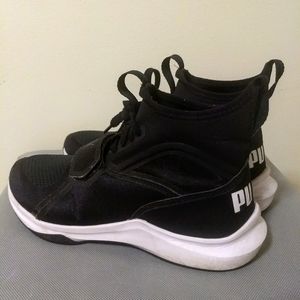 PUMA Black women's Ignite Sneakers